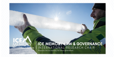 Carotte de glace du projet Ice Memory